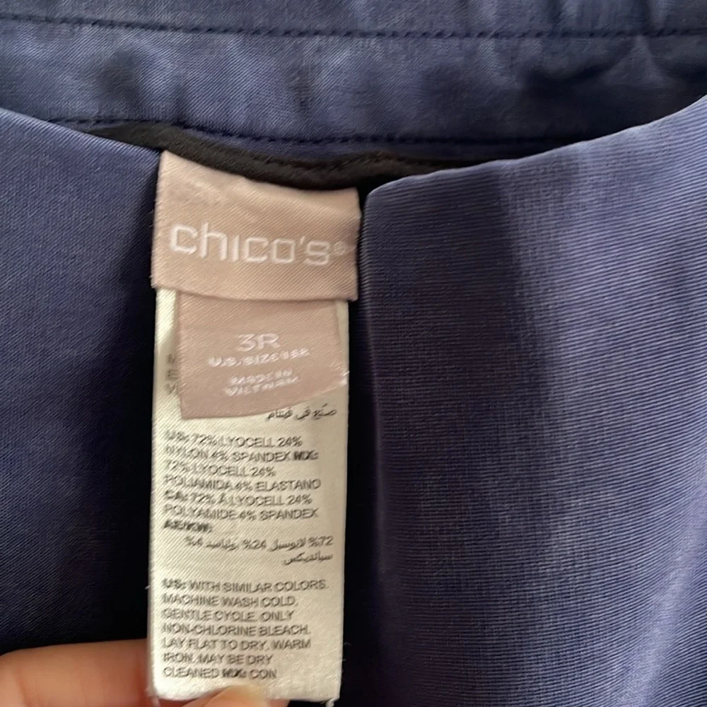 Chico’’s Pull On Pants Size 3R|XL - Picture 6 of 8